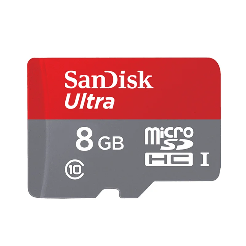 Карта памяти SanDisk 16 ГБ 32 ГБ SDHC максимальная скорость чтения 98 м/с 8 ГБ 64 Гб класс 10 Ультра Micro SD карта A1 Microsd UHS-I TF карта - Емкость: 8GB