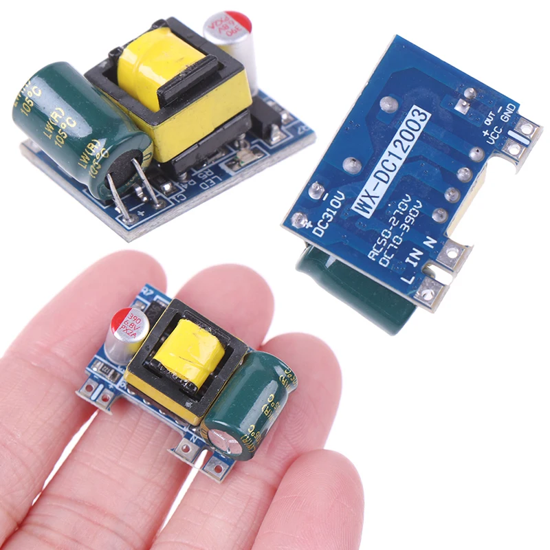 Лидер продаж мини AC-DC 110V 120V 220V 230V To 5V 12V преобразователь модуль Питание