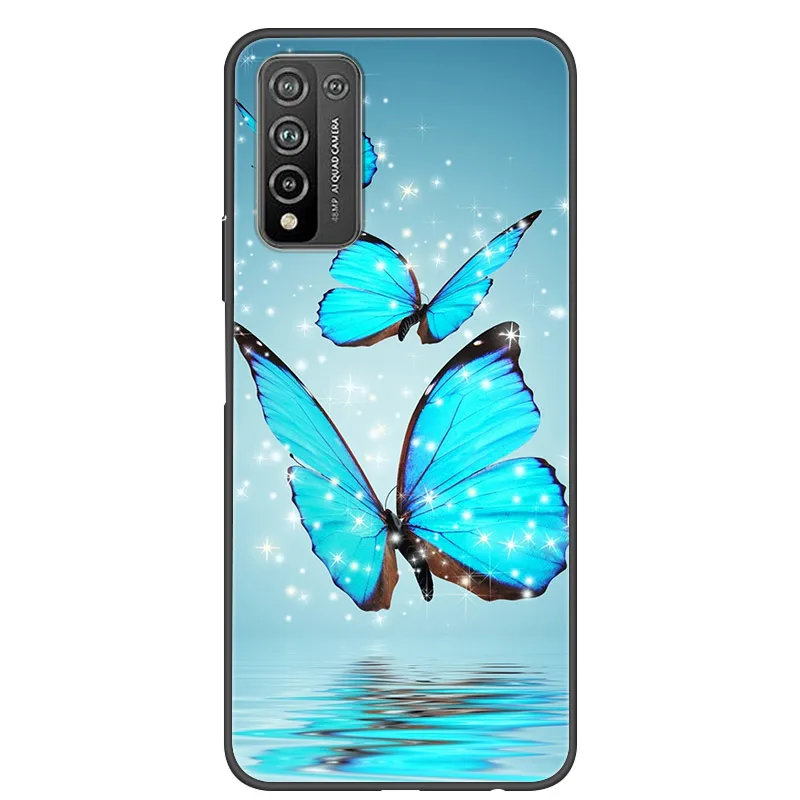 Cho POCO M3 Ốp Lưng Dễ Thương Silicon Giáng Sinh Ốp Điện Thoại Dành Cho Xiaomi Poco M3 M 3 Mềm TPU Bao POCO x3 NFC Coque Quà Tặng Năm Mới 