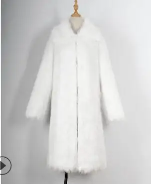 Длинное кожаное пальто с мехом для мужчин из искусственной норки мужская кожаная куртка зимние Утепленные тонкие куртки jaqueta de couro fashion Oro fashion