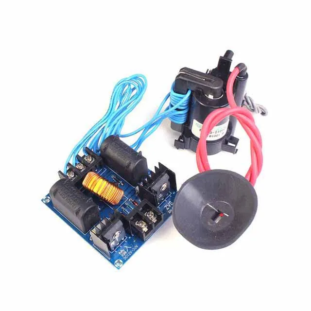 

A23-- 12-30V 60-300W ZVS Tesla Coil Driver Board 10A 30-50kHz High Voltage Discharge Flyback Generate Long Arc Module