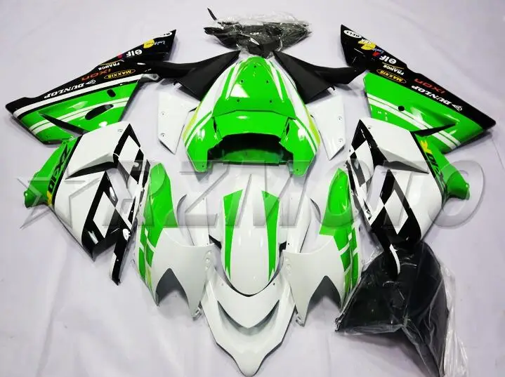 

4Gifts New ABS bike Full fairing kits fit for Kawasaki Ninja ZX-10R 2004 2005 10R 04 05 fairing set Nice custom color