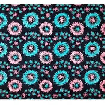 

tissu africain guipure african wax print fabric soft material 40*40 yarn soft nigeria wax high quality shining design 6 yard/lot