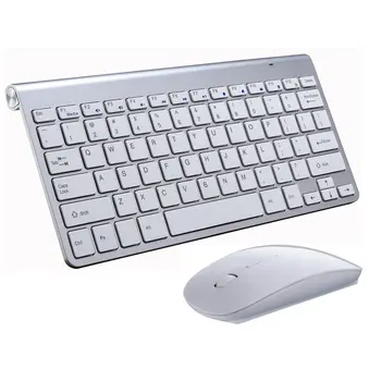 

Portable Wireless Keyboard for Mac Notebook Laptop TV box 2.4G Mini Keyboard Mouse Set Office Supplies for IOS Android Win 7 10