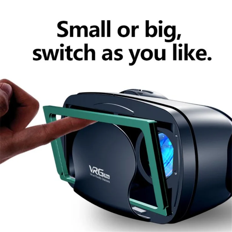 Caixa de Óculos de Realidade Fone de Ouvido Capacete para Ios Balancim sem Fio Virtual Original Estéreo Google Android 3d vr - Image 3