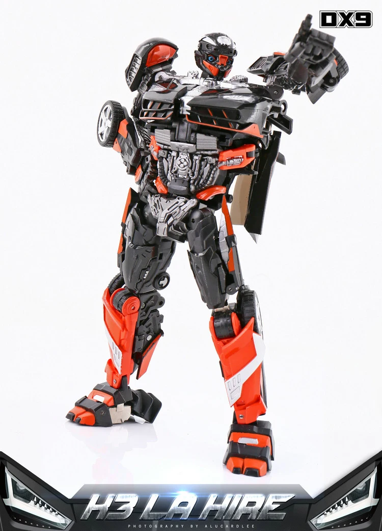 Трансформация DX9 фигурка Rodimus K3 LA HIRE Hot Rod аниме сериал роботы куклы-Супергерои Сплав ABS игрушка пластик Figma