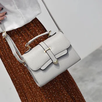 

2020 New Small Bag Fashion Hand Bag Belt Detailing Handbags Shoulder