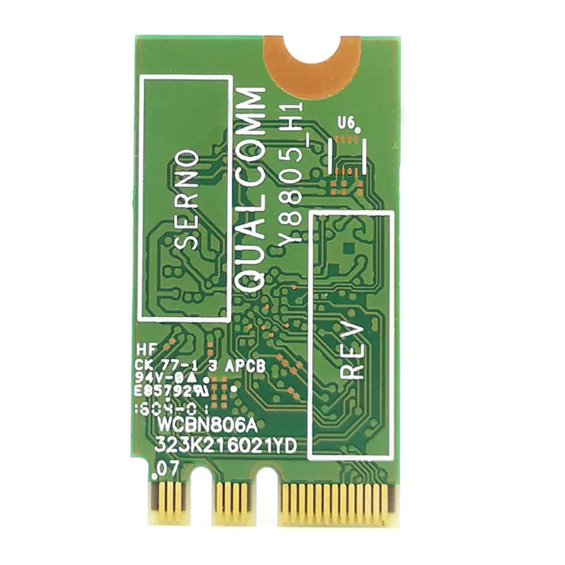 Беспроводная карта адаптера для Qualcomm Atheros QCA9377 QCNFA435 802.11AC 2 4G/5G NGFF WIFI Bluetooth 4 1|Сетевые