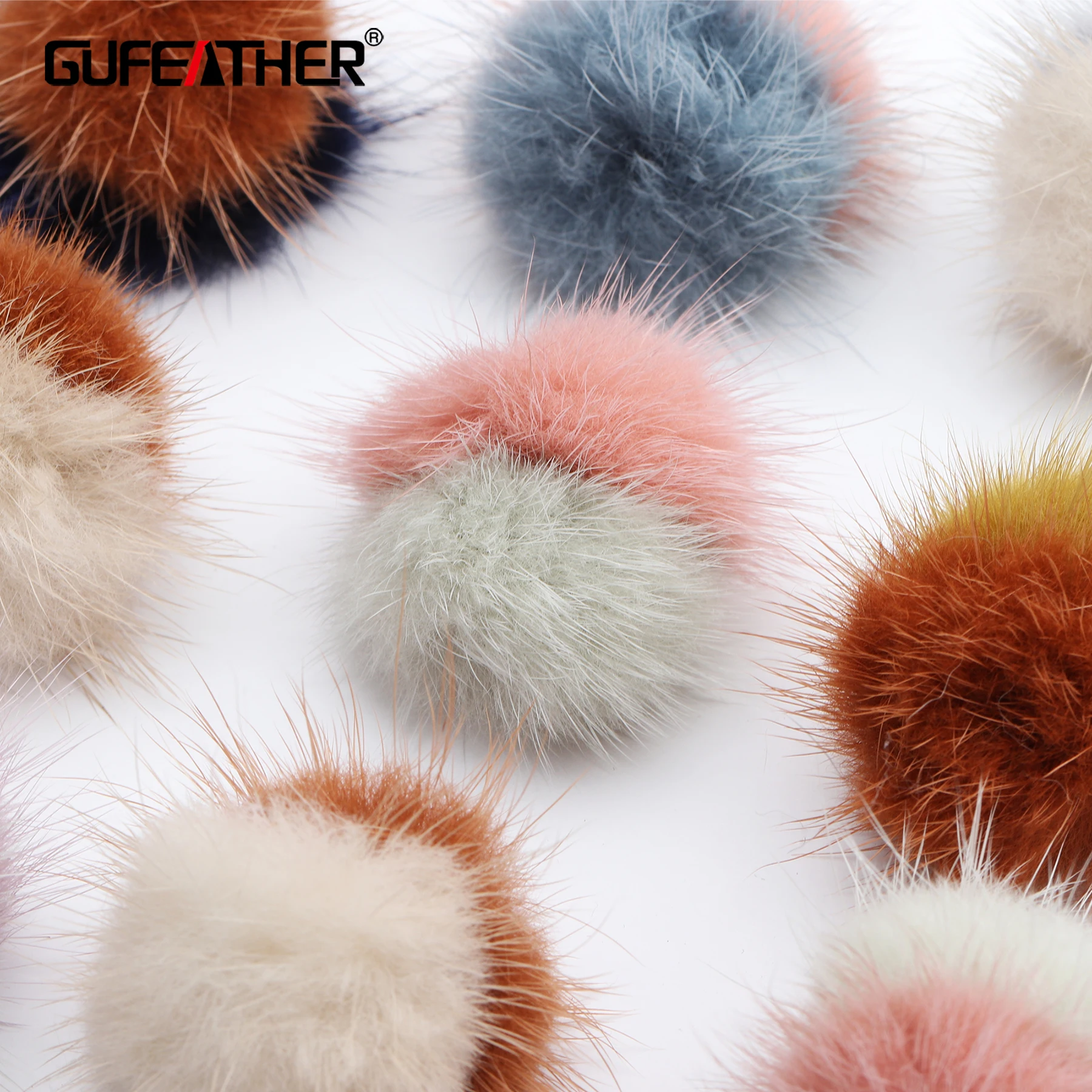 Аксессуары для ювелирных изделий GUFEATHER набор из 6 шт./лот натурального меха норки