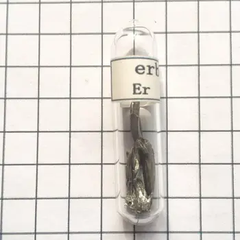 

99,95% Erbium Metal,Erbium Crystals,3 Gram In Glass Ampoule