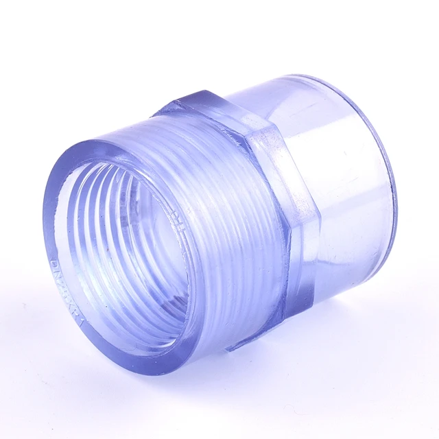 1 % Upvc Cső Átlátszó 1/2 " - 2" Női Szál Csatlakozók Öntözőcső Adapter Szerelvények Akvárium -Haltartály -Aljzat Illesztései - Image 6