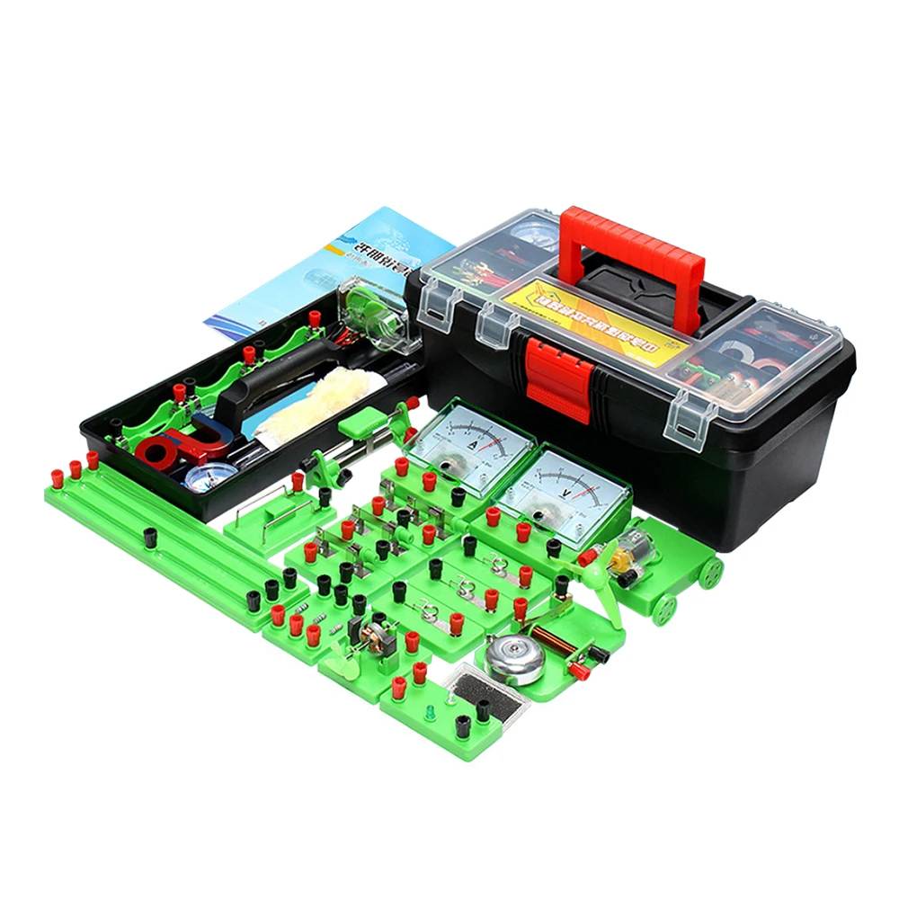 중고등학생용 전기 회로 키트, 기본 전기 물리학 학습, 전자기 자기 실험 실험실