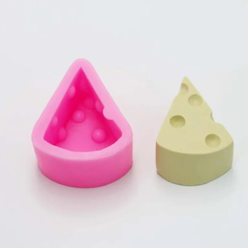 Реалистичная 3D сыра силиконовая форма для пирожных, шоколада DIY Форма для выпечки Кухонные принадлежности многоразовые формы декоративные ручной работы кухонный инструмент