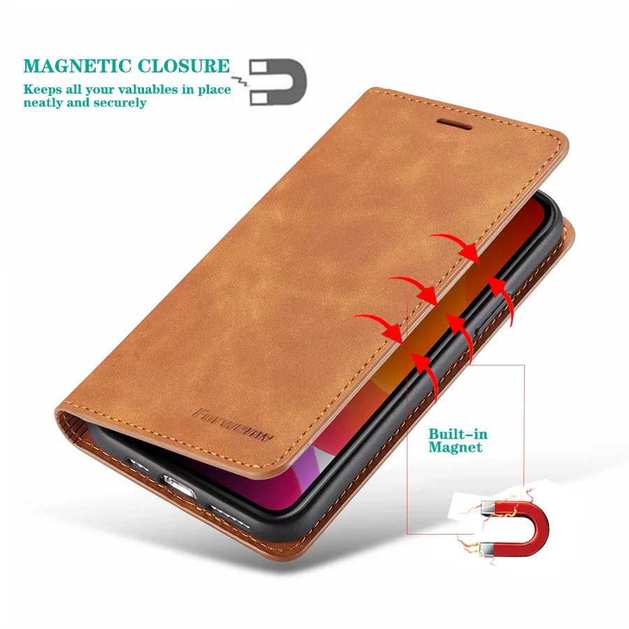 Кожаный флип-чехол для Iphone 11 Pro Etui Магнитный чехол для Iphone 11 Pro Max кошелек чехол для Iphone11 11pro Carcasa