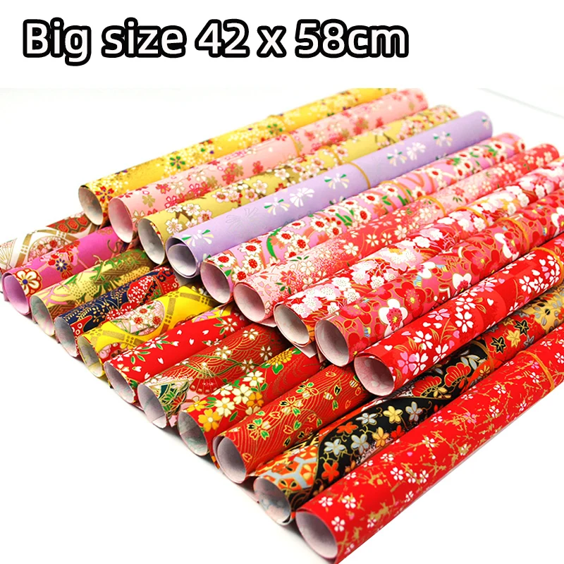 39x27cm Japanese Washi Printed Paper Yuzen Chiyogami Paper Wrapping Paper  for DIY crafts gift scrapbook -30pcs/