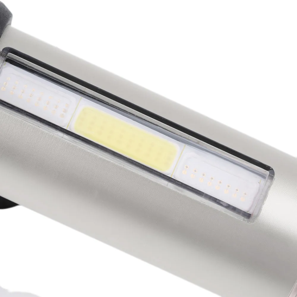Алюминиевый COB Comet USB Перезаряжаемый велосипедный задний фонарь Водонепроницаемый светодиодный защитный багажник велосипеда Лампа Bycicle