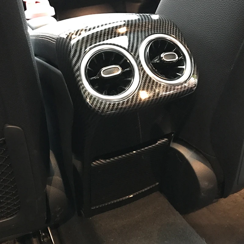 Для Mercedes-Benz A-Class W177 C118 A200 A220 подлокотник на выходе воздуха накладка наклейки аксессуары автомобильный Стайлинг