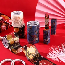 W0035 васи лента 10 Объем набор Античный стиль ручка цвет книги и искусства Клей Бумага материальное украшение девушки Hea