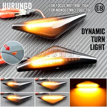

For Ford Focus MK1 1998-2004 For Mondeo MK3 2000-2007 Flash Dynamic Side Marker Sequential Lamp Indicator Blinker LED Light