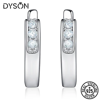

Dyson Crystal CZ Elegant Tiny Clip Earring for Women Girls Girlfriend Delicate Fine Jewellery 925 Sterling Silver Earring