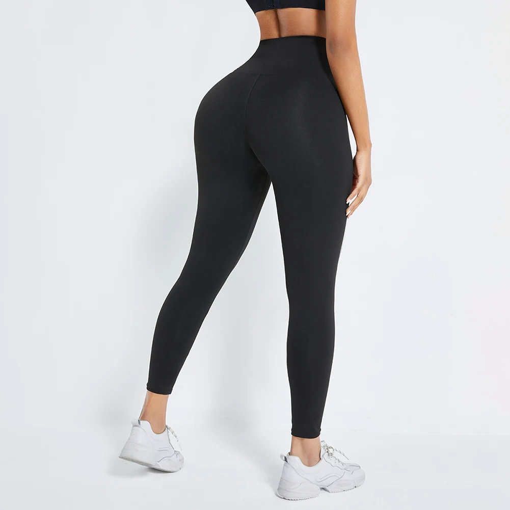 Leggings Women Sauna Pants Fitness High Waist Leggings Waist Trainer Body Shaper Push Up Leggings Gym Yoga Leggings Shapewear best tummy control shapewear