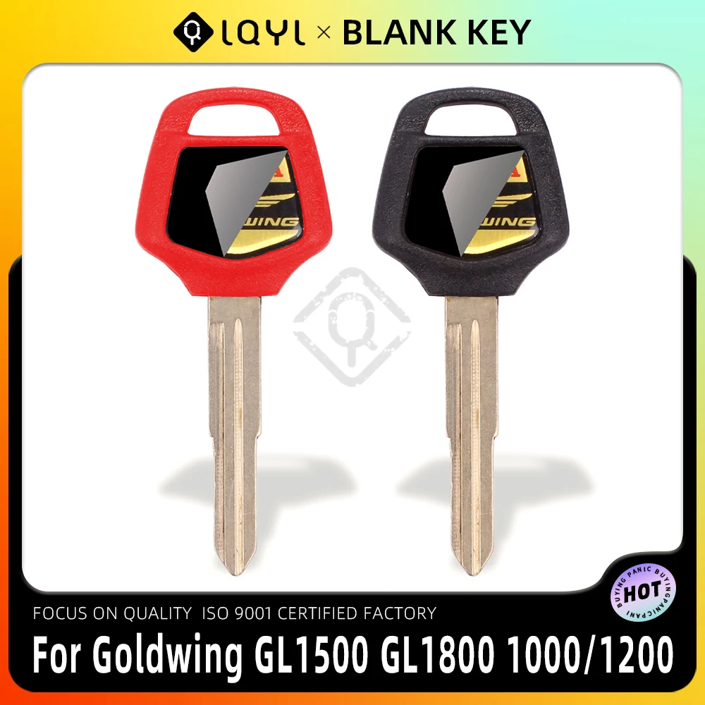 LQYL New Blank Key Motorcycle Replace Uncut Keys For HONDA GOLDWING GL1200 GL1000 GL1500 GL 1500 1000 1200 2001-2011 GL1800 1800 |