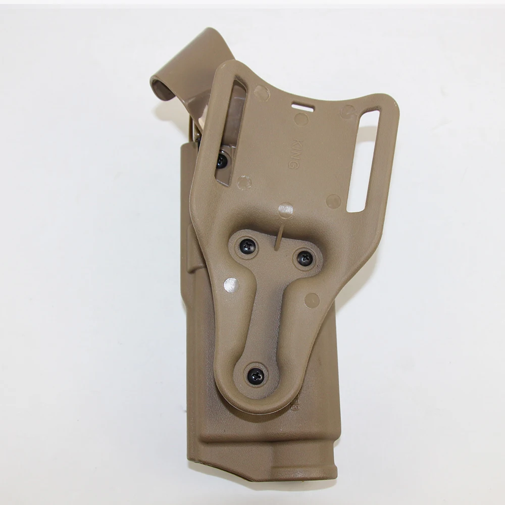 Tactical Pistol Holster Waist Belt Gun Holster With Flashlight Bearing QLS 19 22 Quick Locking System For Glock 17 19,pistol holster,gun holster