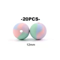 12mm tie-dye