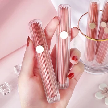 

50/100 pcs Empty Lip Gloss tube, DIY Pink lipgloss container,Red Lip glaze Packing container