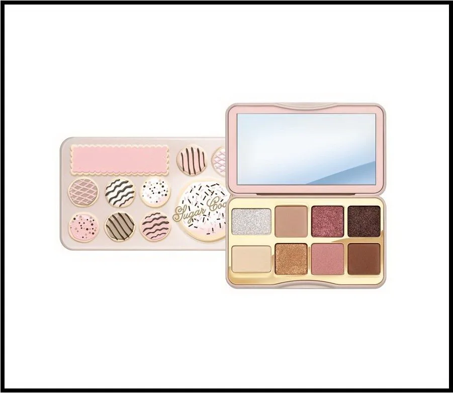 Косметика сахар печенья щекоткой Персик Мини тени для век Палитра 8 цветов Тени для век Выберите свой цвет - Цвет: sug8