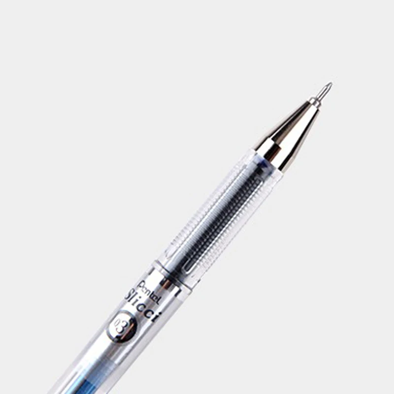 6 шт Pentel BG202 Япония Премиум жидкие чернила 0,25 мм гелевая ручка Slicci для письма быстросохнущая ручка с точным прочным наконечником