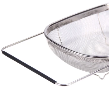 

1PC Drain Basket With Pull Rod Household Vegetable Fruit Drain Basket For Kitchen Sink