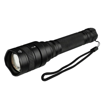 

Portable Zoomable Flashlight Waterproof LED Light With Clip Outdoor Light Cycling Light Flashlight 18650 Super Bright Torch