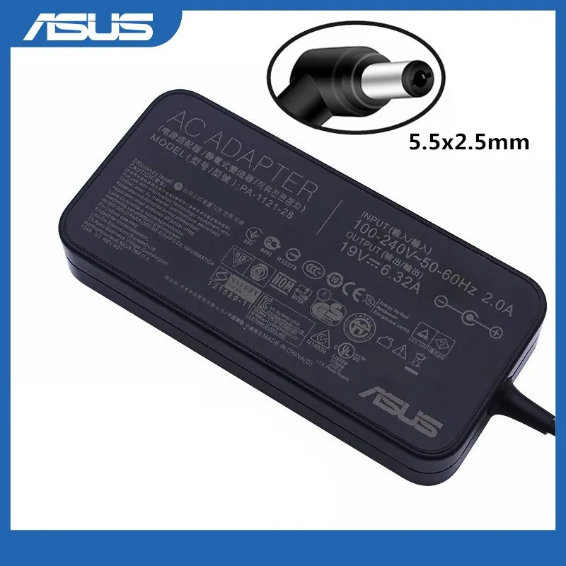 19V 6.32A 120W 5,5x2,5 мм адаптер переменного тока питания для ноутбука Зарядное устройство для Asus UX561UN UX561UD UX561U UX562 UX562F UX562FD UX562FDX UX562FAC UX534