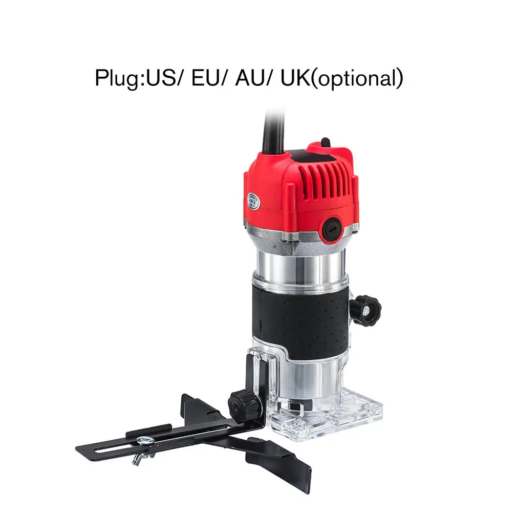 Multi-Function Woodworking Electric Trimmer Cutter Wood Milling Engraving Slotting Trimming Machine Router