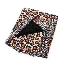 10 шт. монограммные рюшами Minky одеяла с леопардовым узором Serape детское Хлопковое одеяло "подсолнечник" шаль DOM1091310