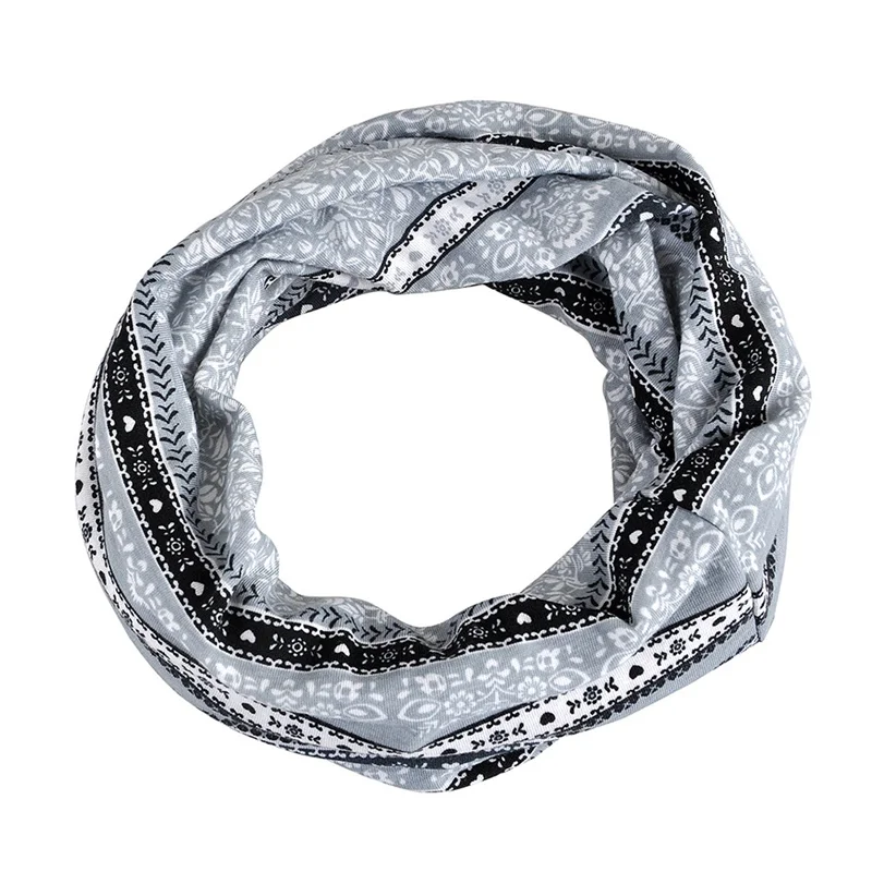 

Women Lady Headdress Headscarf Fashion High Quality Hip Hop Floral Winter Cap Scarf Adult Polyester Autumn Hat