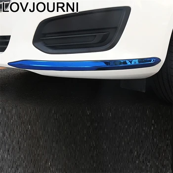 

Car Trunk Front Bumper Exterior Modified Chromium Auto Protecter Sticker Strip Covers Decoration 15 16 17 18 FOR Ford Escort