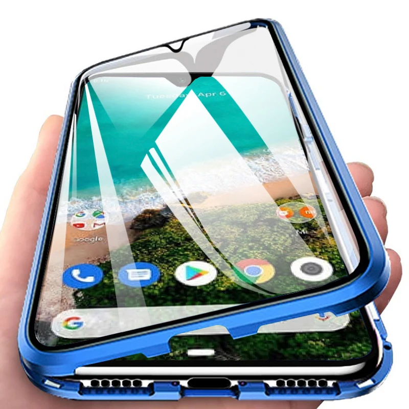 Magnetic Metal Adsorption Case For Samsung Galaxy S21 S20 Ultra Plus A12 A31 A72 A52 A32 A50 A70 A51 A71 A11 A21S M21 M31 Cover | Мобильные