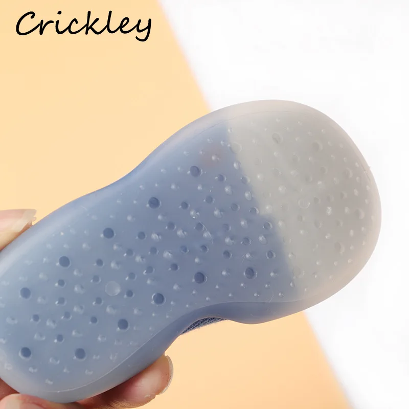 Baby Boys Girls Socks Shoes Home Indoor Floor Non Slip Shoes Newborn Soft Comfortable  Slip on Cartoon Pattern Toddler Shoes