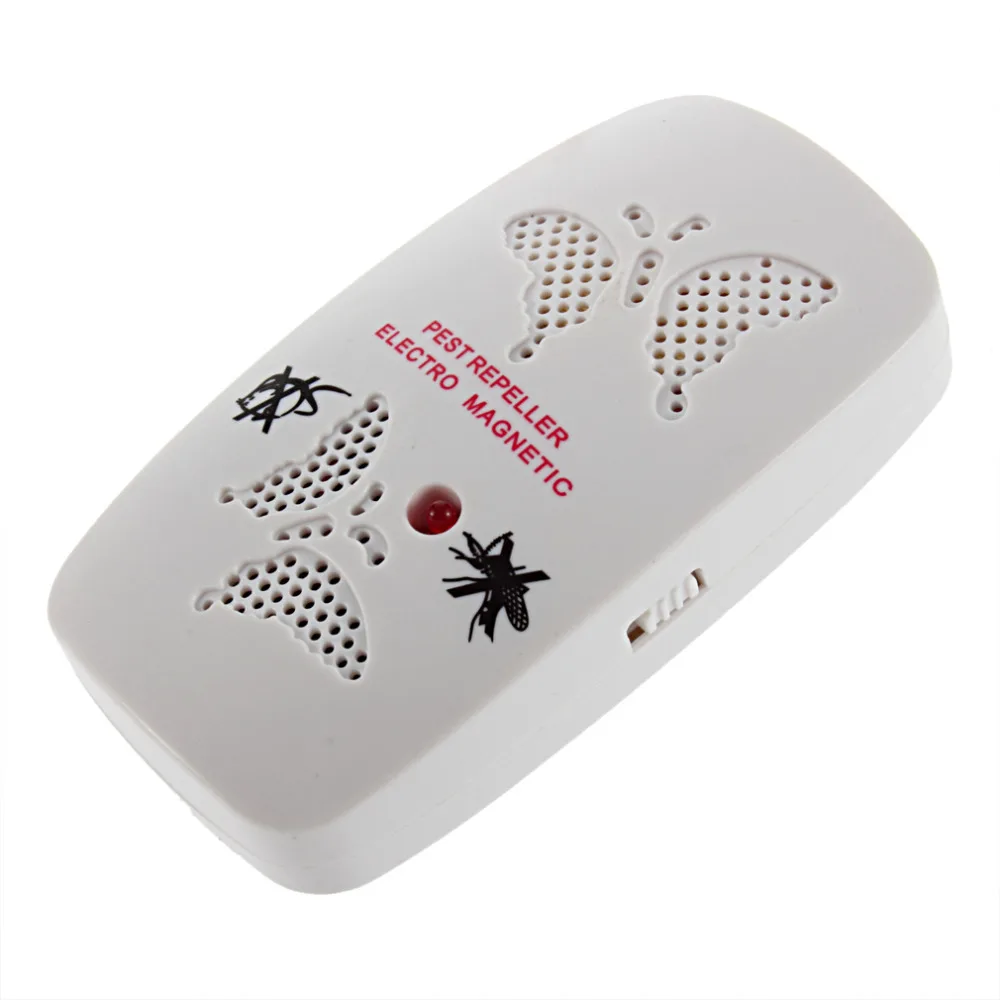 

2018 New Home Electronic Ultrasonic Pest Repeller Anti Mosquito Ants Spiders Roaches Repelling Electro Repeller Magnetic