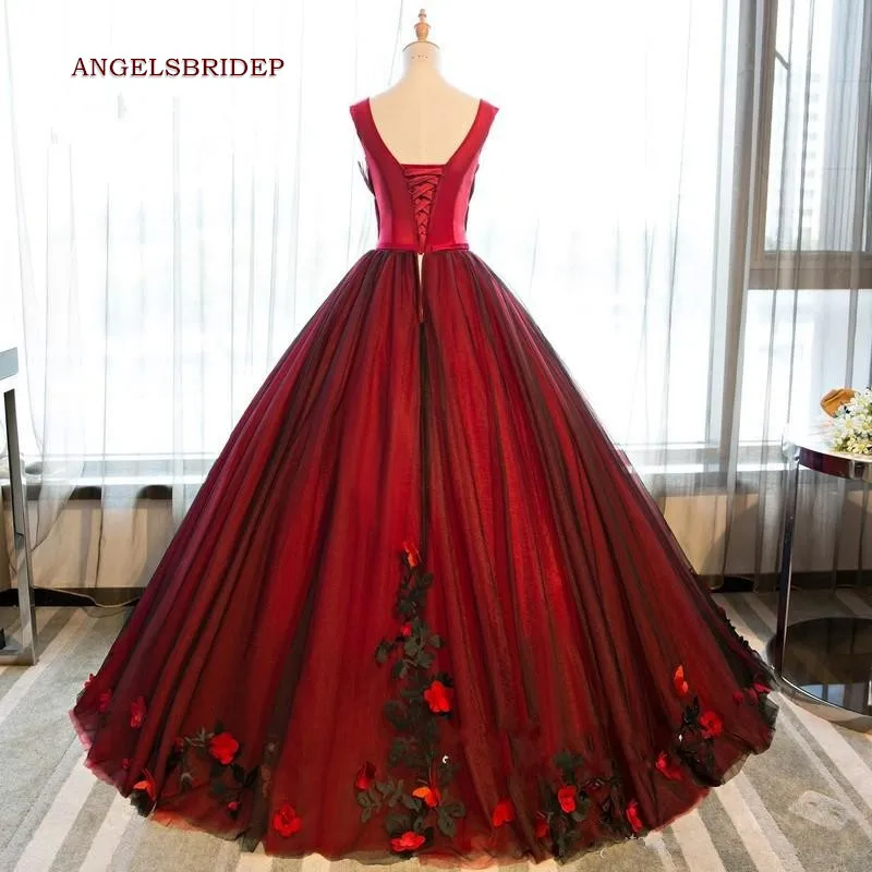 2019-latest-black-and-red-ball-gown-quinceanera (1)_副本_副本