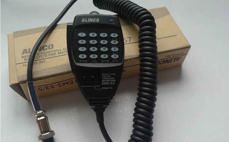 

Applicable Alinco Car Mounted Radio Walkie-talkie Dr620/635 Dr430/435/135 Microphone Ems57 Hand Microphone