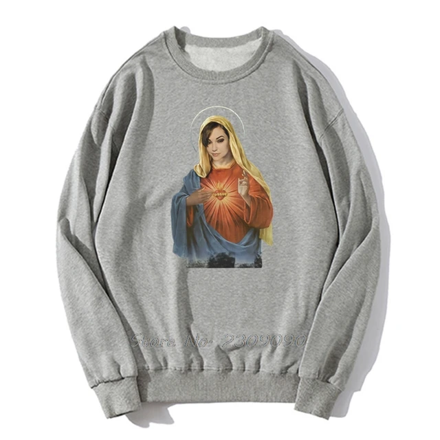 Sasha Grey Holy Mother Mary Ironic Hoodies Men Unisex Hoodie Fashion  Pullover Fleece Sweatshirts Funny Harajuku - Hoodies & Sweatshirts -  AliExpress