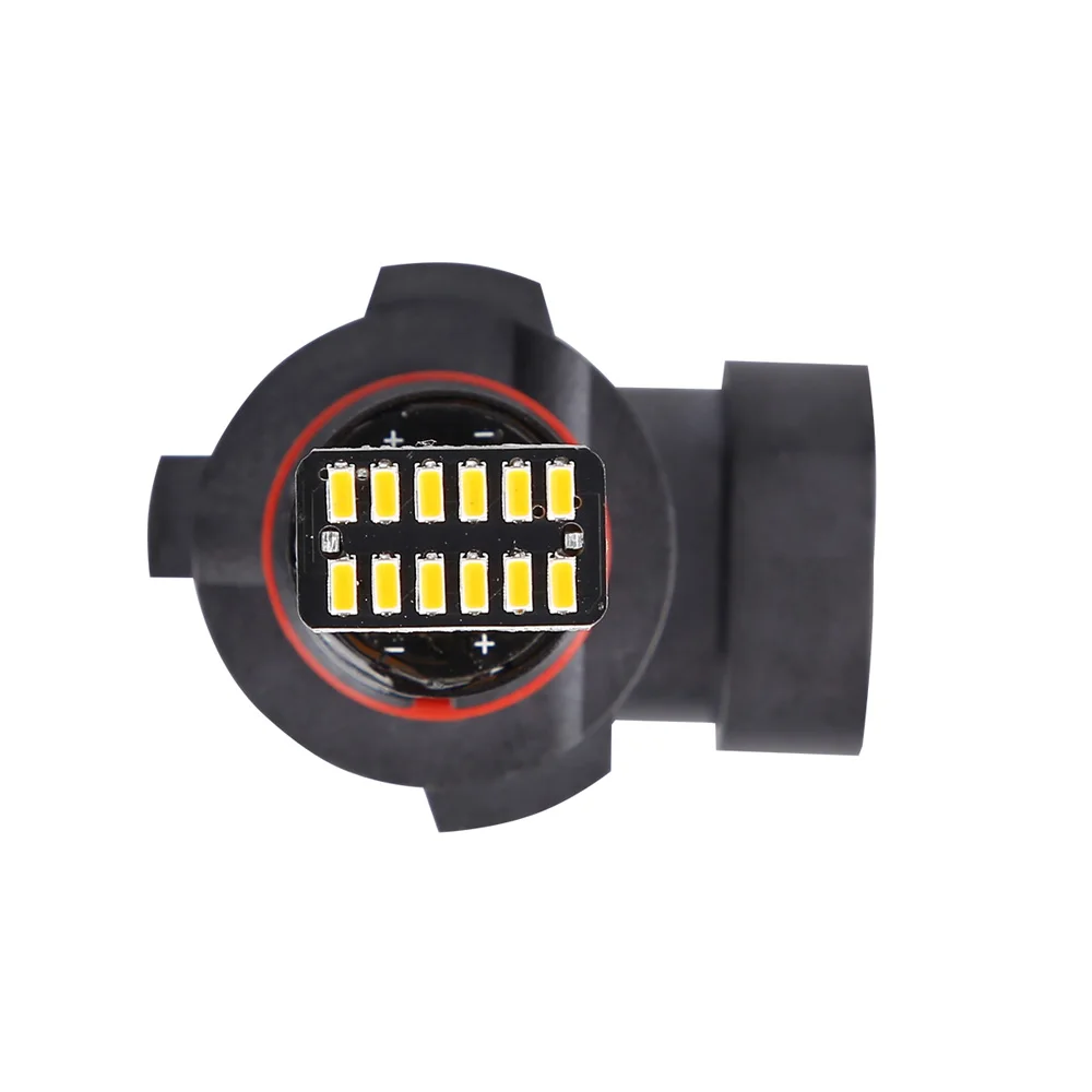 2 шт. авто светодиодный Противотуманные фары лампы 3200LM 12 V-24 V 3000K 3014SMD для Ford