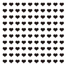 100 шт Съемные водонепроницаемые самоклеящиеся зеркальные наклейки в форме сердца для дома, ванной, кухни, настенные наклейки, украшение кухни