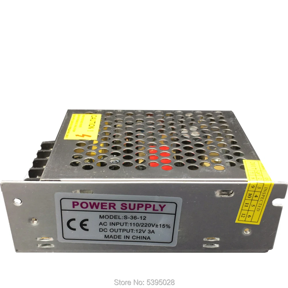 Светильник трансформатор ACtoDC100 ~ 240v Выход 5v Питание для Ws2812B Светодиодные ленты