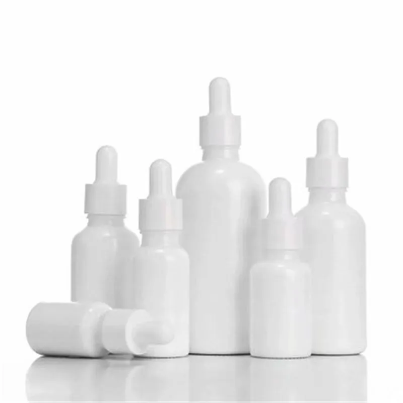 Rose-Golden Refillable Dropper Bottle Frosted essential oil Glass Aromatherapy Liquid 5-100ml Drop for massage Pipette Bottles