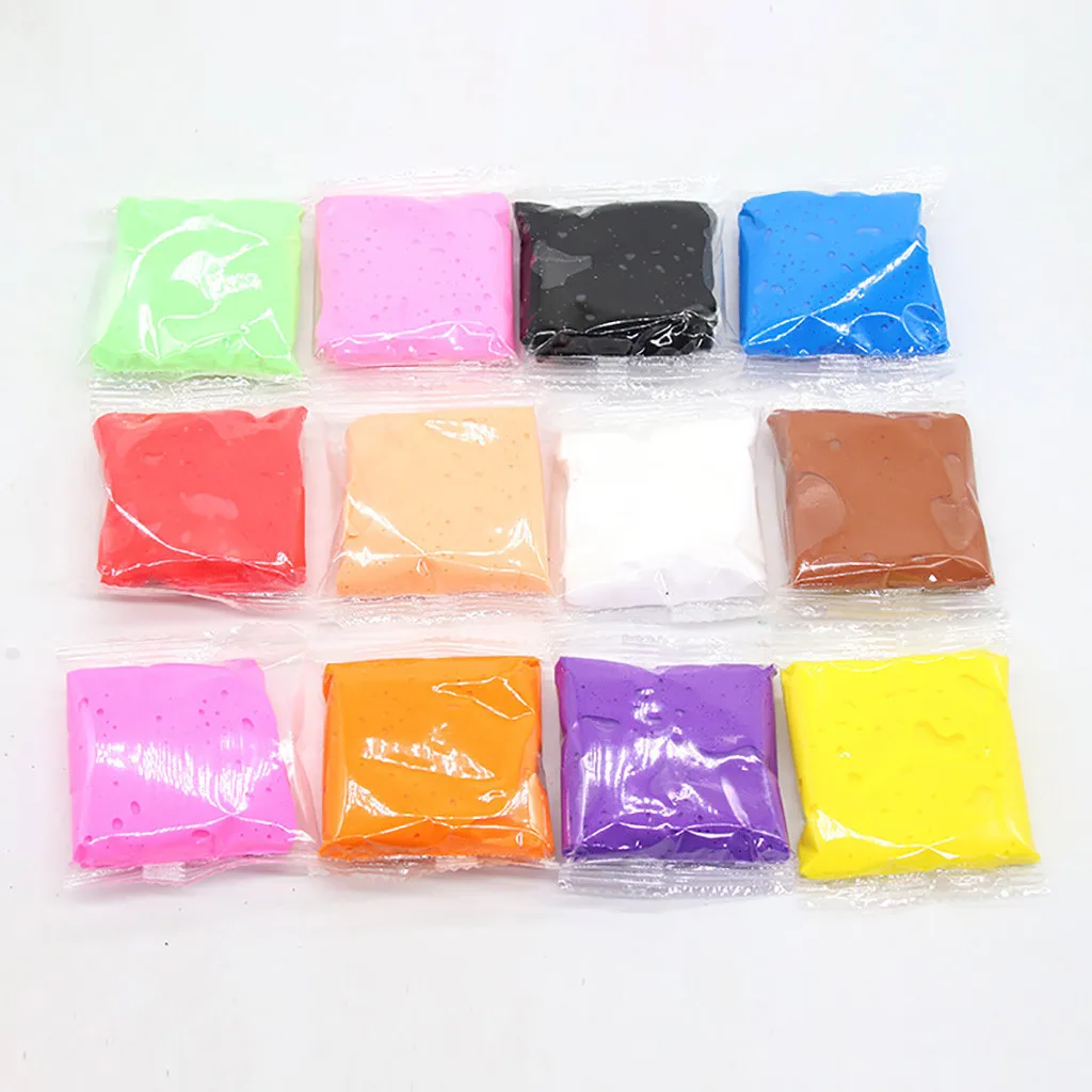 Soft Clay DIY Toys Children Educational Plasticine Colorful Kids Gift Child Creativity Imagination Education toys #B
