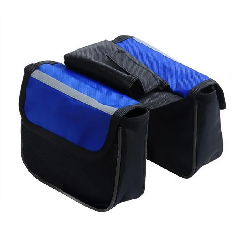 Best Bicycle Cycling Front Frame Tube Bag Waterproof Front Bags Cell Mobile Phone Case 6inch Phone Holder Bicycle Bike Accessories 21